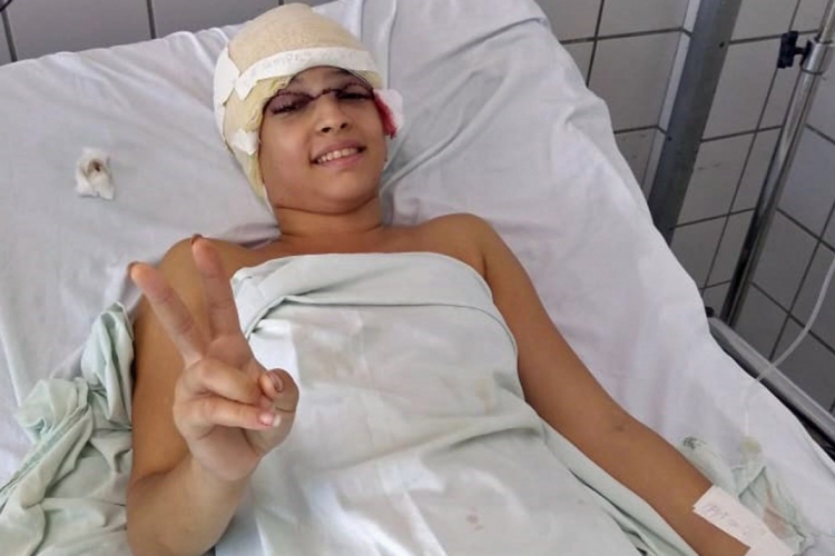 Débora chegou em São Paulo na tarde deste domingo, 18(foto: Reprodução/Eduardo Tumajan)