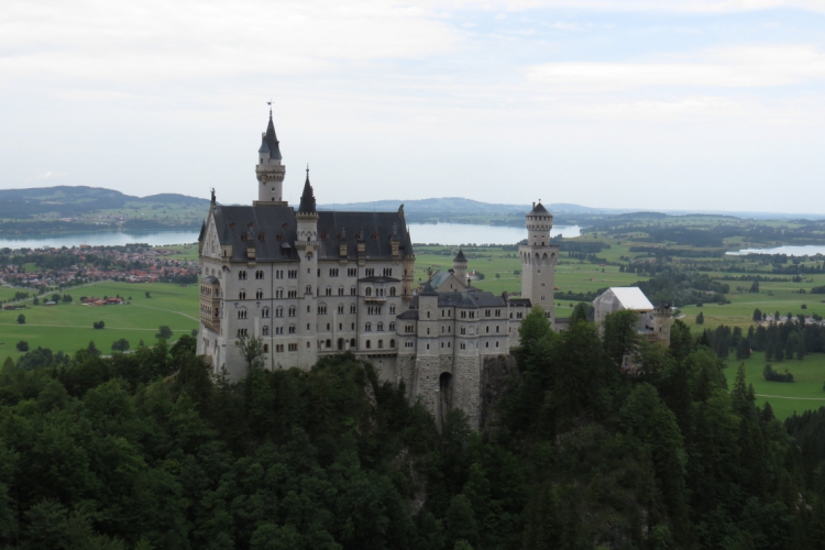 O Castelo Neuschwanstein se localiza no município de Schwangau, na Alemanha(foto: Pedro Coelho/ ...