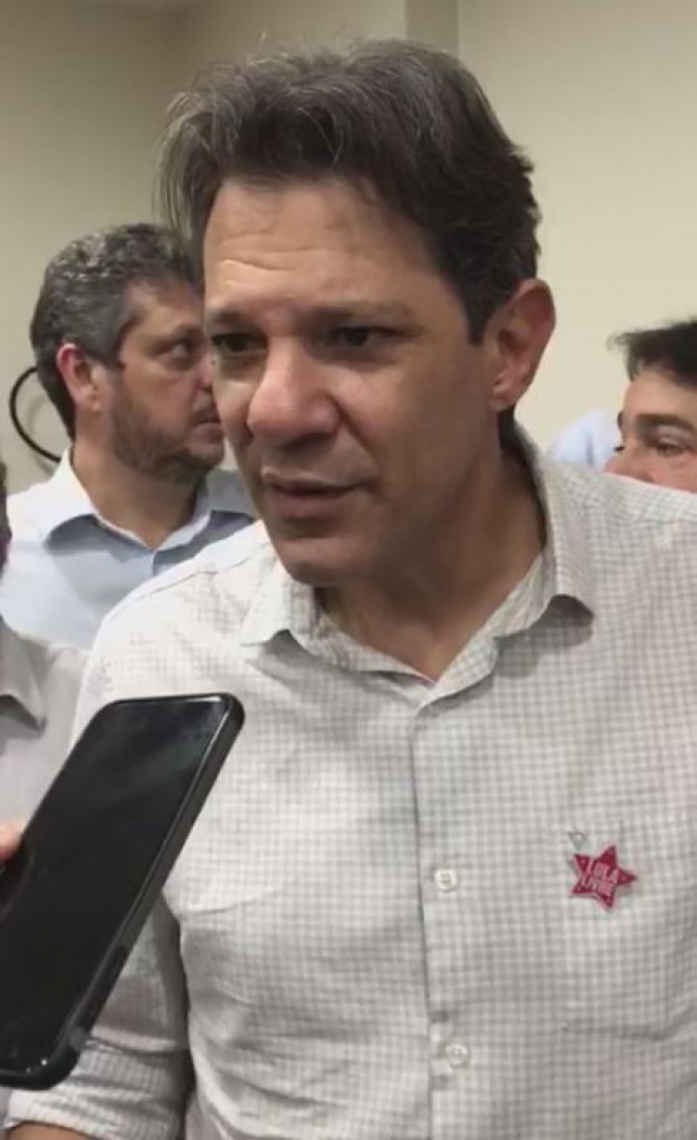 Haddad em visita a Fortaleza