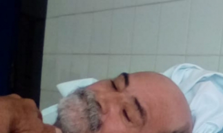 José Maria de Lima, de 64 anos, está há mais de 20 dias esperando por um leito 