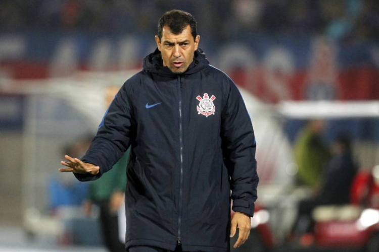 Segunda passagem de Carille no Corinthians durou quase um ano(foto: Cláudio Reyes/AFP)