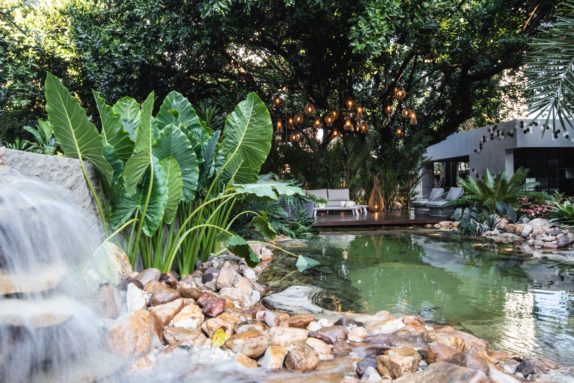 O "Oásis Tropical" é projeto assinado pelo arquiteto Thiago Borges