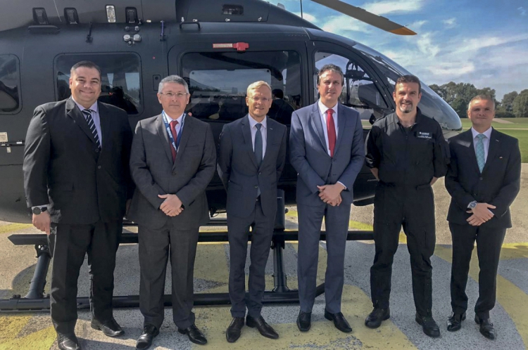 Governo do Ceará negocia compra de dois helicópteros Almãos para reforçar frota do estado.  