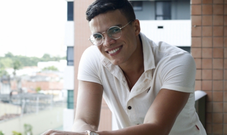 Marcos Lessa surgiu no The Voice. (Foto: Deísa Garcêz/Especial para O Povo) 