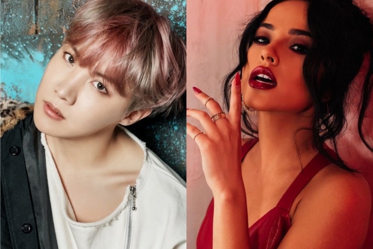 J-Hope, do BTS, irá lançar música com Becky G.(foto: Divulgação/BigHit Entertainment/Reprodu...