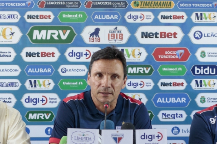 Zé Ricardo comandou o Fortaleza por sete jogos. (foto: Alex Gomes/O POVO)