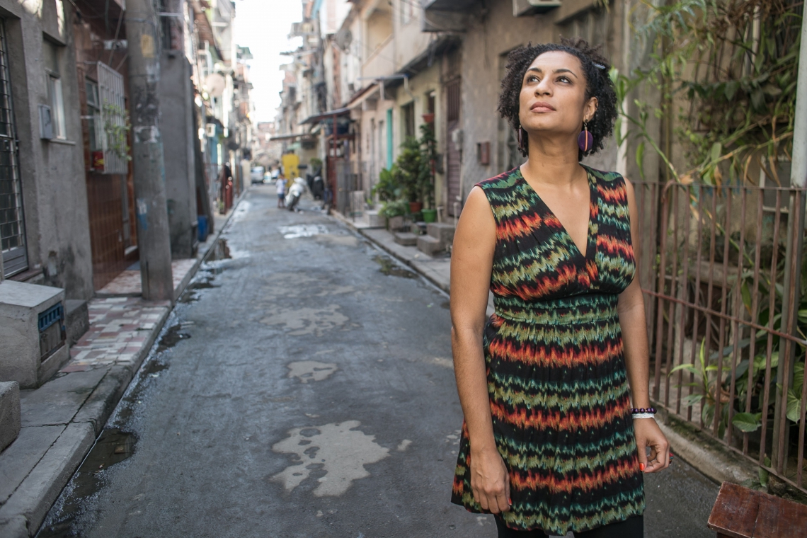 ￼Marielle Franco, vereadora do 
Rio de Janeiro assassinada em 2018 (Foto: RENAN OLAZ/DIVULGAÇÃO)