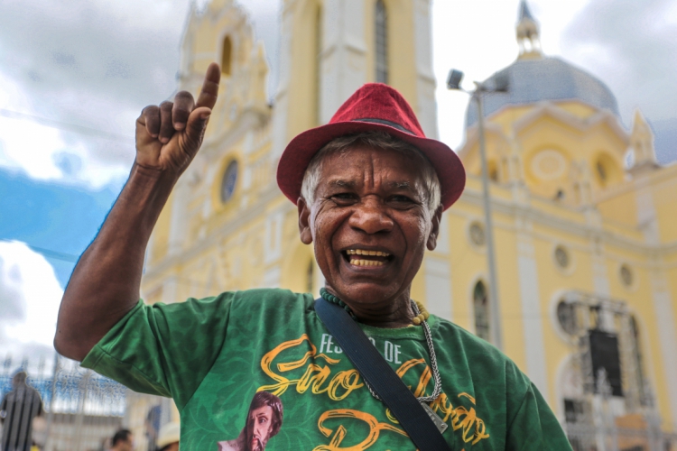 ￼MARANHENSE é autor de 50 músicas que considera hinos religiosos(foto: AURELIO ALVES)