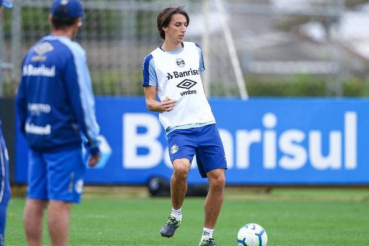 Geromel estava se recuperando de uma lesão e ficou de fora de vários jogos do Grêmio (foto: Di...