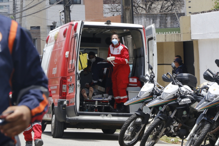 FORTALEZA, CE, BRASIL, 15-10-2019: Ambul(foto: O POVO)