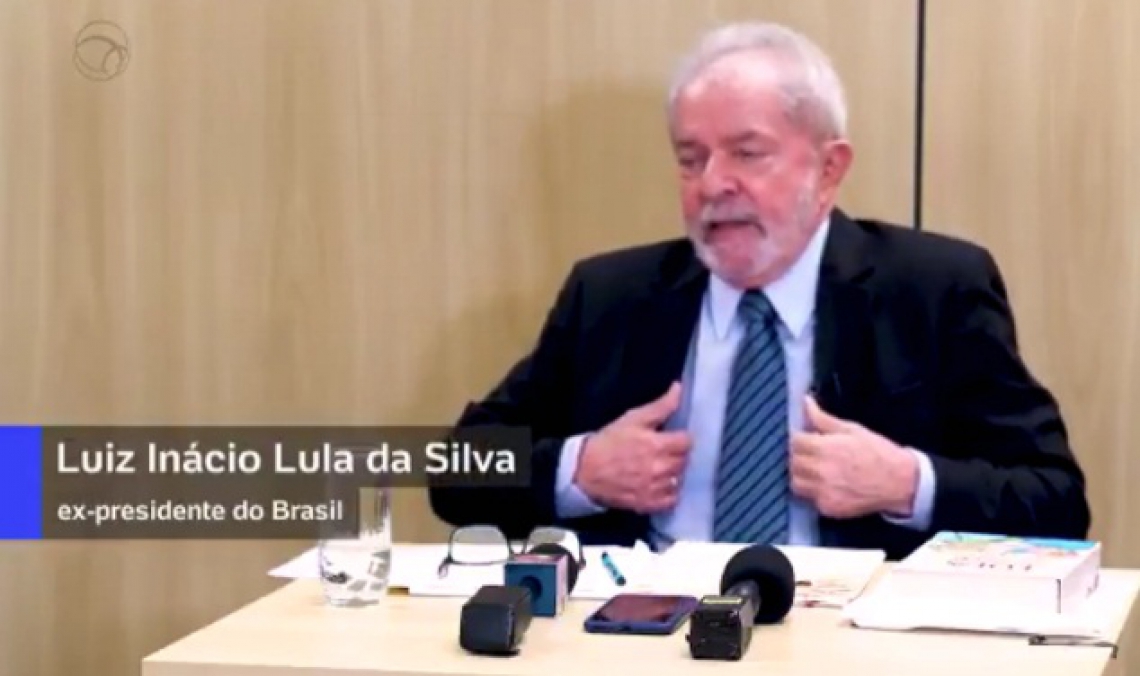 Lula está preso em Curitiba (PR) (Foto: Reprodução)
