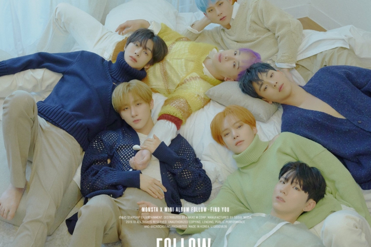 Grupo de K-Pop MONSTA X lança videoclipe da música Find You.(foto: Divulgação/Starship Entert...
