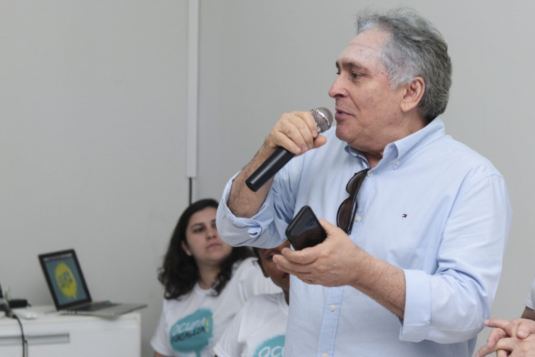 Ex-senador Luiz Pontes (Foto: Alex Gomes/O Povo)