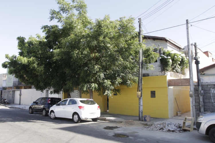 Fachada da Casa de Repouso S&atilde;o Gabriel (Foto:Sandro Valentim/O POVO)(foto: Sandro Valentim)