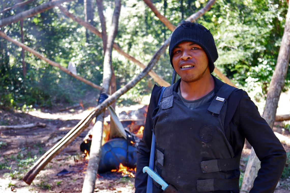 ￼PAULINO era um guardião da floresta, responsável por fiscalizar e denunciar invasões na mata (Foto: AFP PHOTO)
