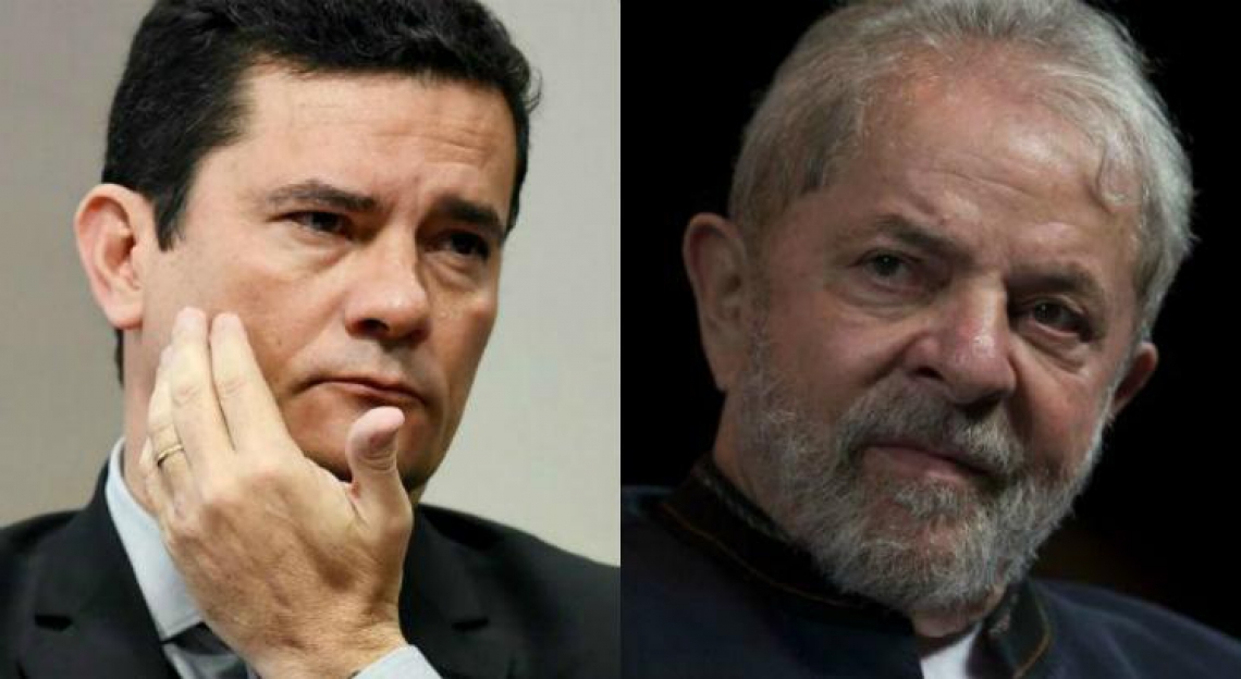 Sergio Moro e Lula (Foto: EVARISTO SÁ E MAURO PIMENTEL / AFP)