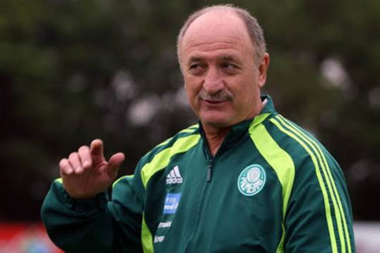 Último trabalho de Felipão foi no Palmeiras (foto: Divulgação)