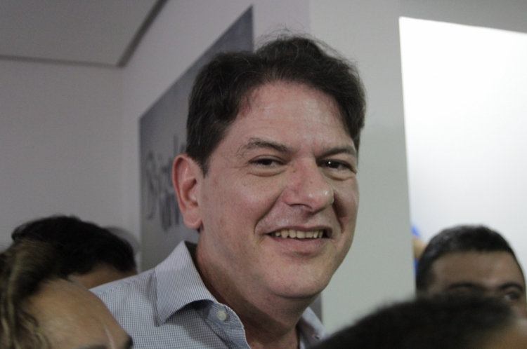FORTALEZA, CE, BRASIL, 12-12-2019: Cid Ferreira Gomes na inauguração da nova sede do Partido Democrático Trabalhista -  PDT (Sandro Valentim/O POVO)