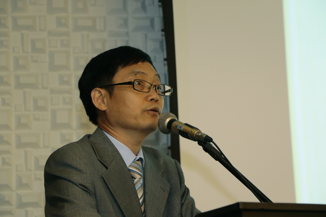 Gao Changlin, conselheiro da embaixada da China no Brasil, esteve presente no evento