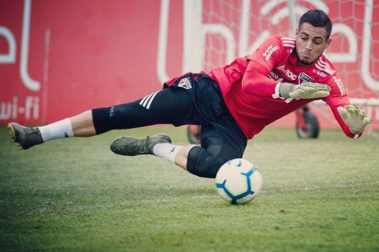Goleiro Jean, do São Paulo, foi preso (foto: REPRODUÇÃO/INSTAGRAM)