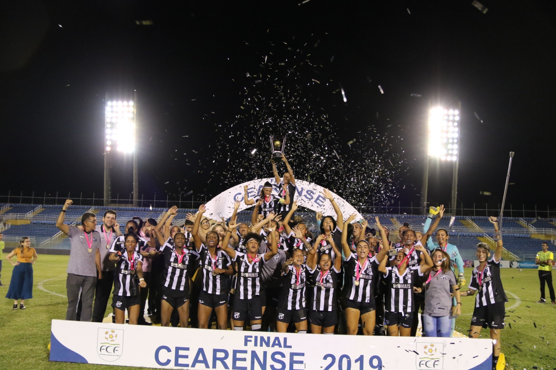 Futebol feminino: Ceará foi até as quartas do Brasileirão A2 e venceu o Cearense de maneira invicta (Foto: Pedro Chaves/FCF )