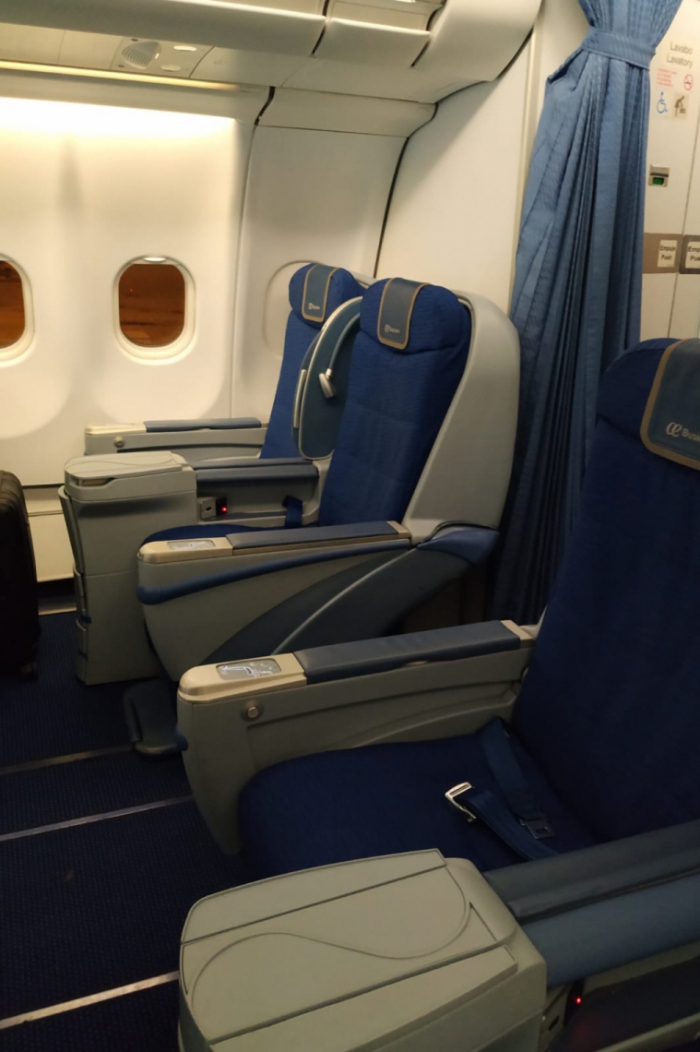 Aeronave tem 275 lugares na classe econômica e 24 na "business"