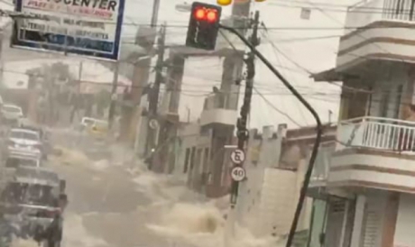 Cidade registrou pontos de alagamento e problemas no trânsito nesta quinta-feira, 9 