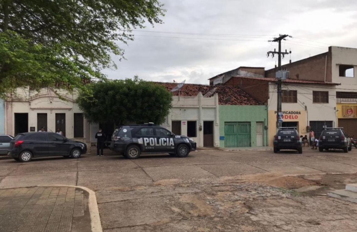 ￼POLÍCIA Civil cumpriu mandados de busca em endereços ena cidade de Granjeiro e no estado de Pernambuco (Foto: DIVULGAÇÃO)