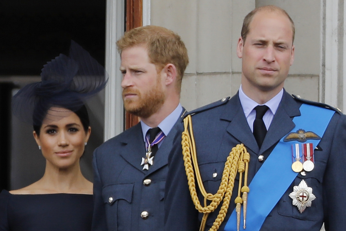 10 de julho de 2018, Principe Harry e a duquesa Sussex no balcão do palacio de Buckingham. (Photo by Tolga AKMEN / AFP)(Foto: Tolga AKMEN / AFP)