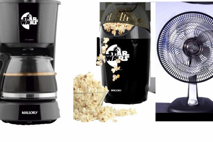 Empresa cearense de eletroportáteis lança linha exclusiva com tema de Star Wars.
