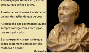 Hà 333 anos nascia o filósofo e escritor francês Montesquieu