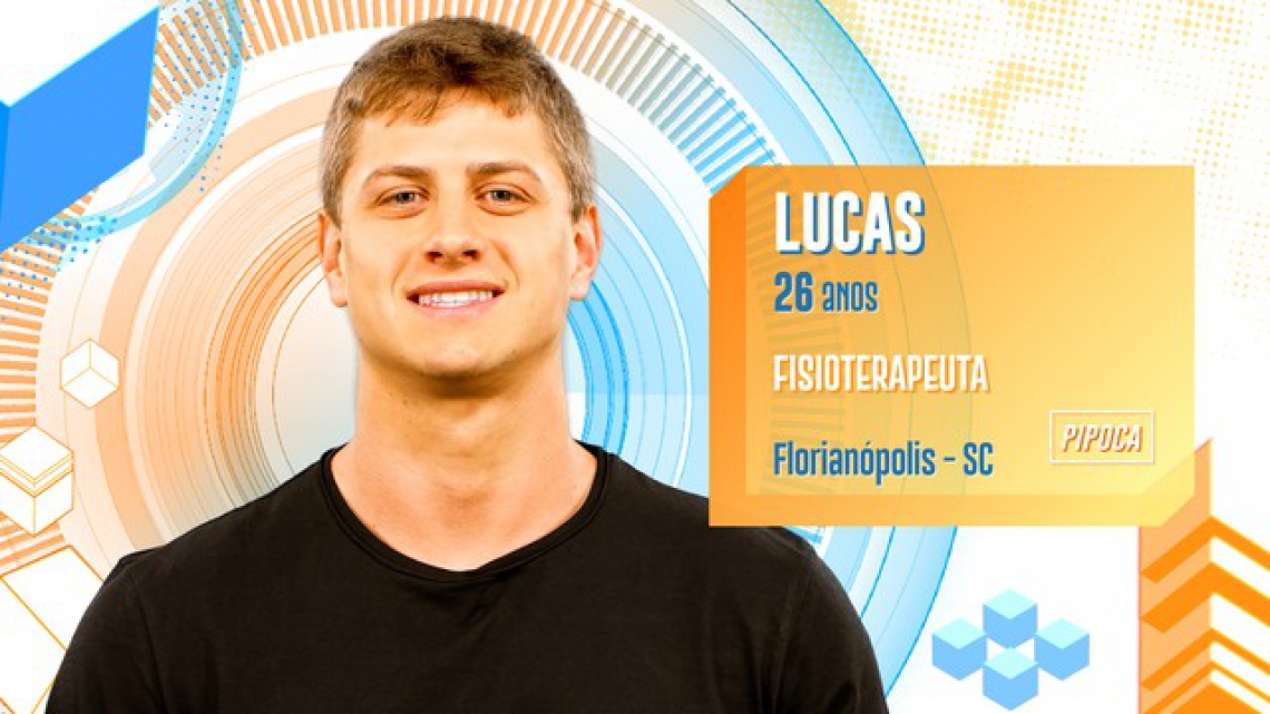 Lucas é participante do BBB20 Lucas é participante do BBB20