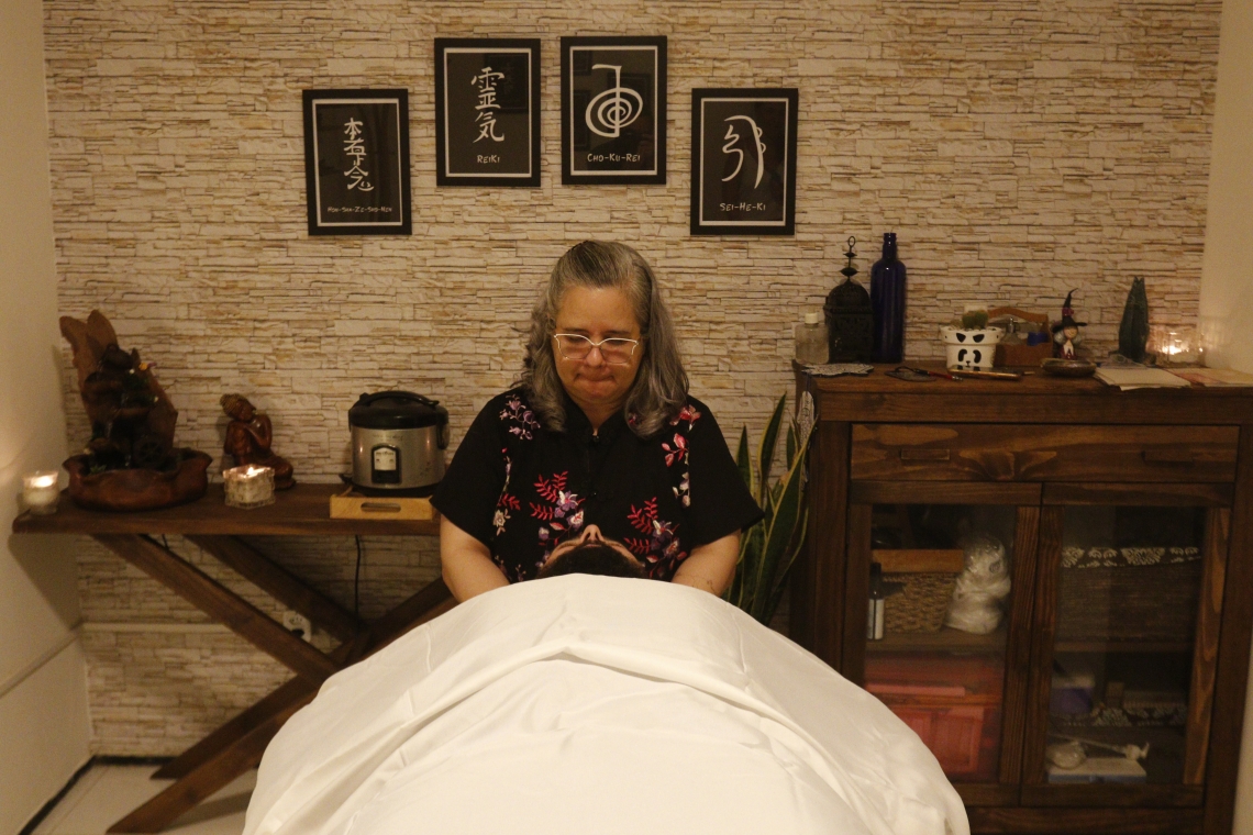 Rossana Schiarantolla, massoterapeuta e reikiana (Foto: Sandro Valentim)