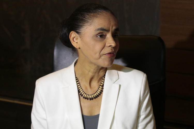 Marina Silva, ministra do Meio Ambiente