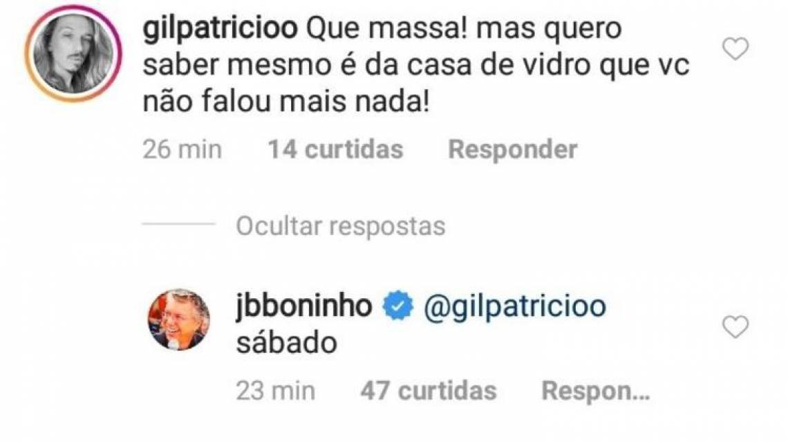 Boninho confirma Casa de Vidro em seu Instagram