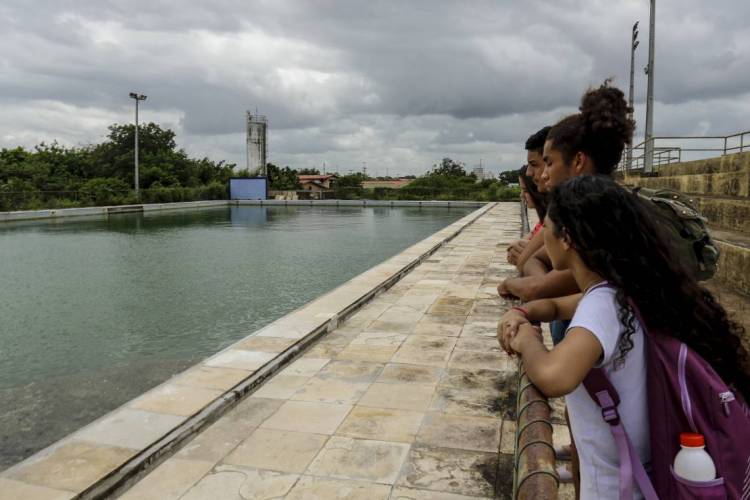 FORTALEZA, CE, BRASIL 28-01-2020: Den&uacute;ncias de assaltos e furtos na Universidade Estadual do Cear&aacute; - UECE, campus do Itapery (Foto: Sandro Valentim/O POVO)