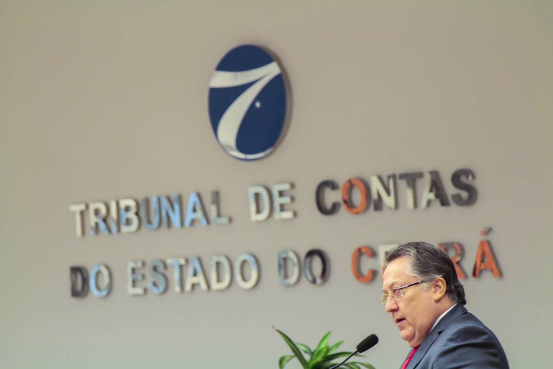 Valdomiro Távora, presidente do TCE (Foto: Beatriz Boblitz/ O POVO) (Foto: Beatriz Boblitz)