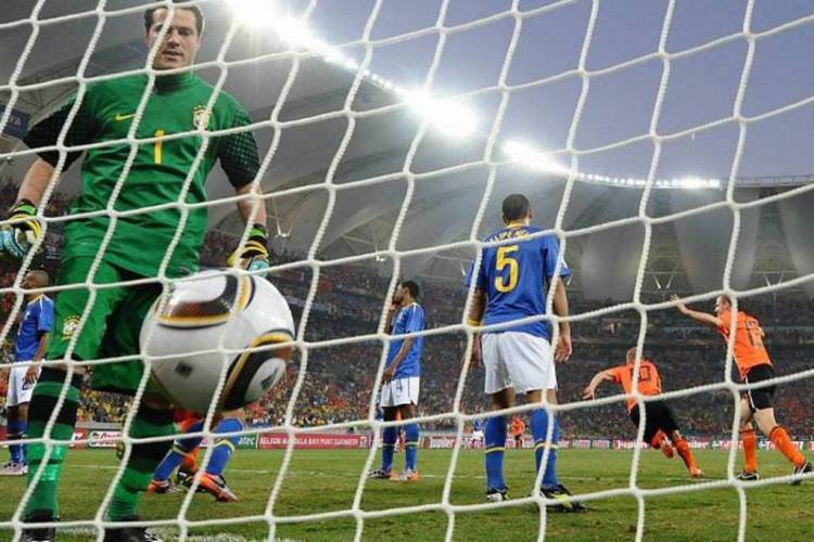 Brasil perdeu para a Holanda por 2 a 1