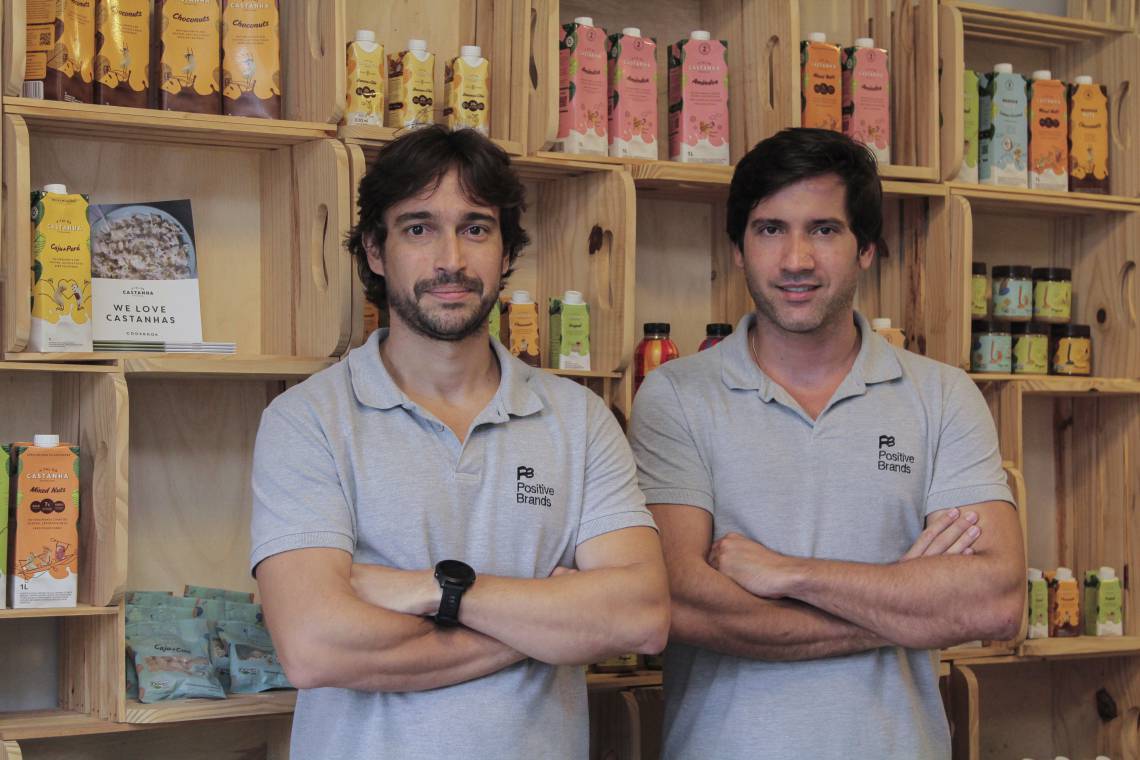 RODRIGO Carvalho e Felipe Carvalho, da Positive Brands (Foto: Beatriz Boblitz)