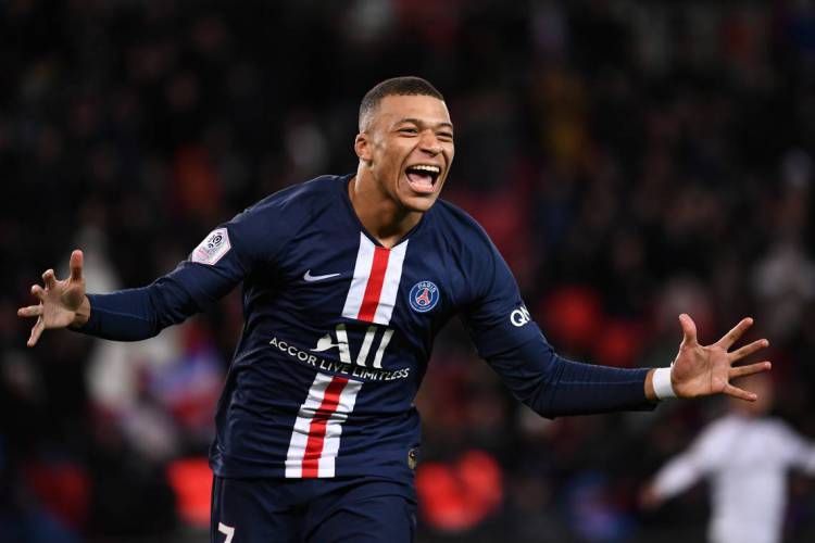 Kylian Mbappé, jogador do PSG