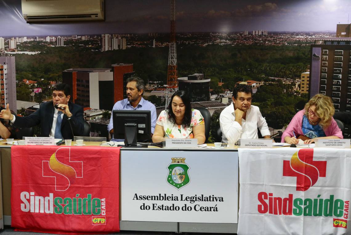 ￼PROJETOS do Poder Executivo para saúde foram debatidos ontem em audiência (Foto: DEÍSA GARCÊZ/Especial para O POVO)