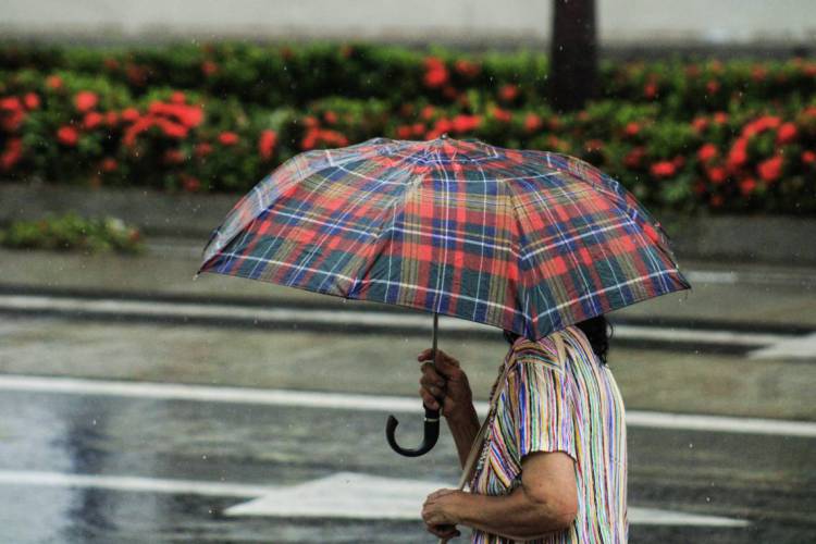 Chuva na manh&atilde; da Capital cearense.