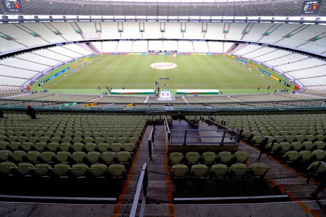 Campeonato Cearense não tem previsão de retorno até o dia 20 de julho (Foto: FÁBIO LIMA)