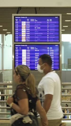 Companhias aéreas reduzem número de voos