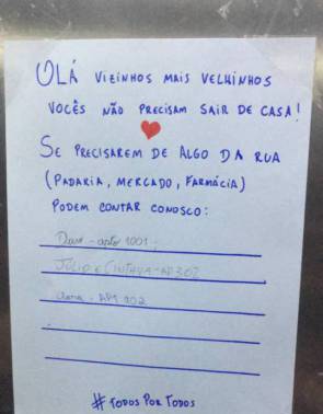 O farmacêutico Davi Gurgel, de 26 anos, se dispôs a fazer compras para idosos no condomínio onde mora, no bairro Aldeota