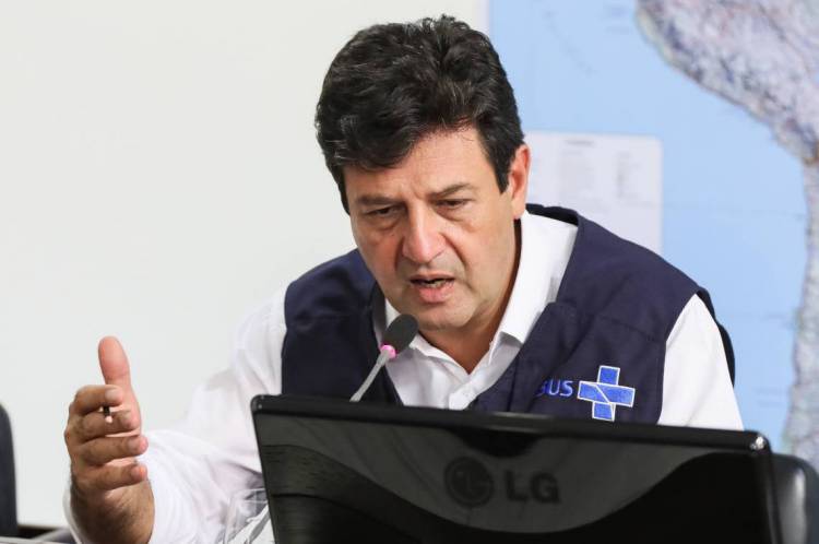 Foto: Ministro da Saúde, Luiz Henrique Mandetta