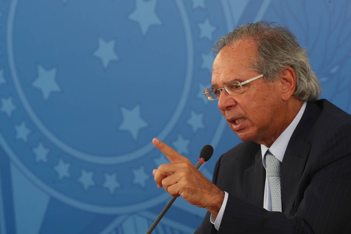 MINISTRO da Economia, Paulo Guedes, admite dificuldade de liberação
