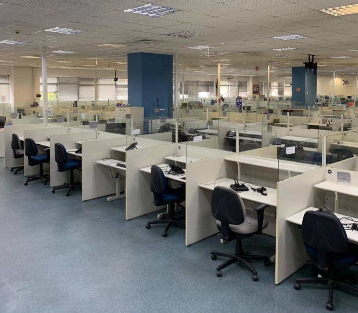 Empresas adotam home office após decretos de isolamento social (Foto: Divulgação / Vivo)