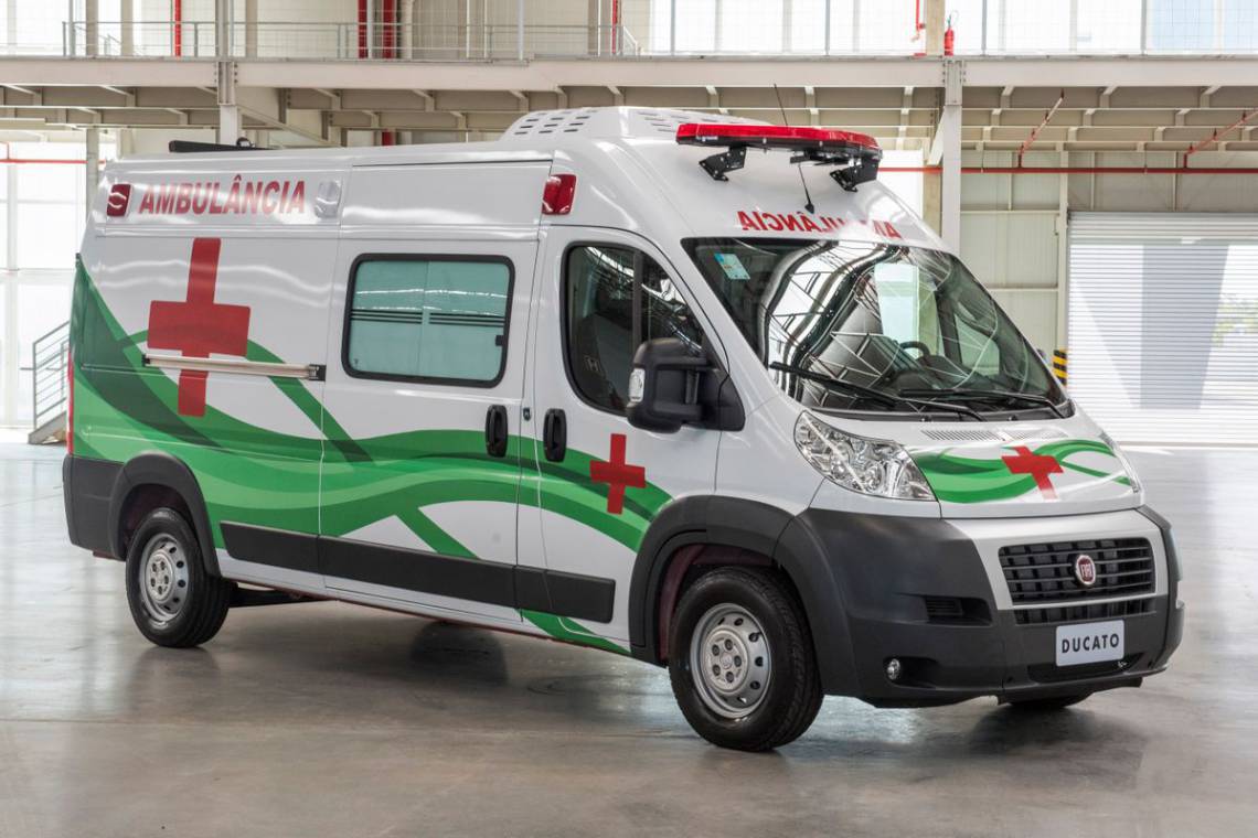 Duas Ducatos adaptadas como ambulâncias serão doadas para apoiar os hospitais de campanha instalados com apoio da FCA em Betim (MG) e Goiana (PE) (Foto: DIVULGAÇÃO)
