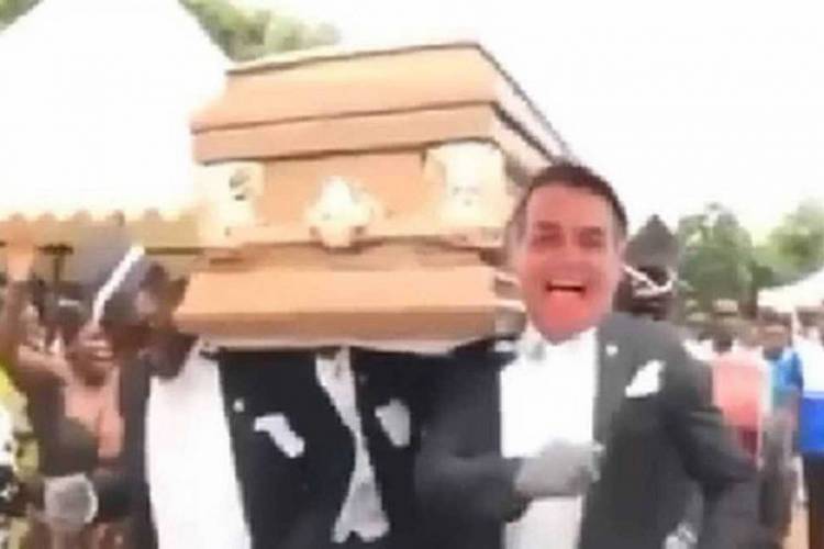 Print screen de cena do vídeo publicado pelo presidente da Embratur